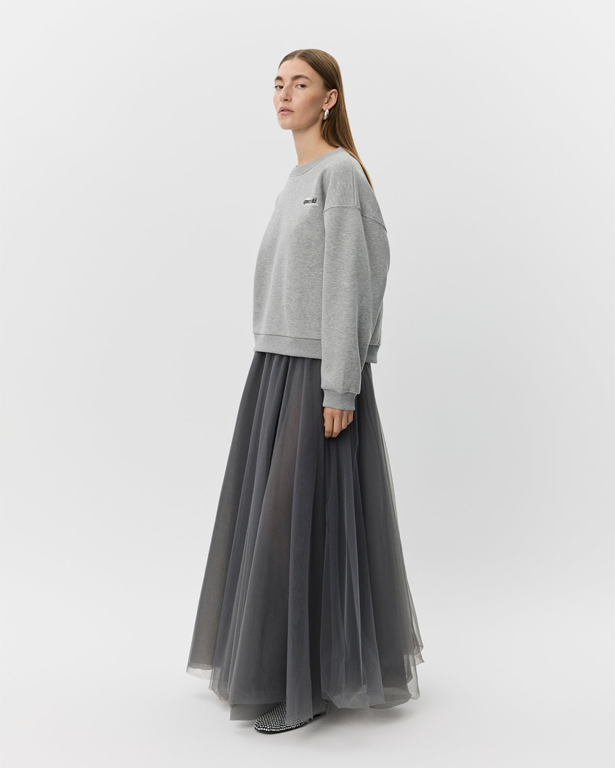 Sofie Schnoor WOMEN ELINSW SWEATSHIRT Sweatshirt 8010 Grey melange