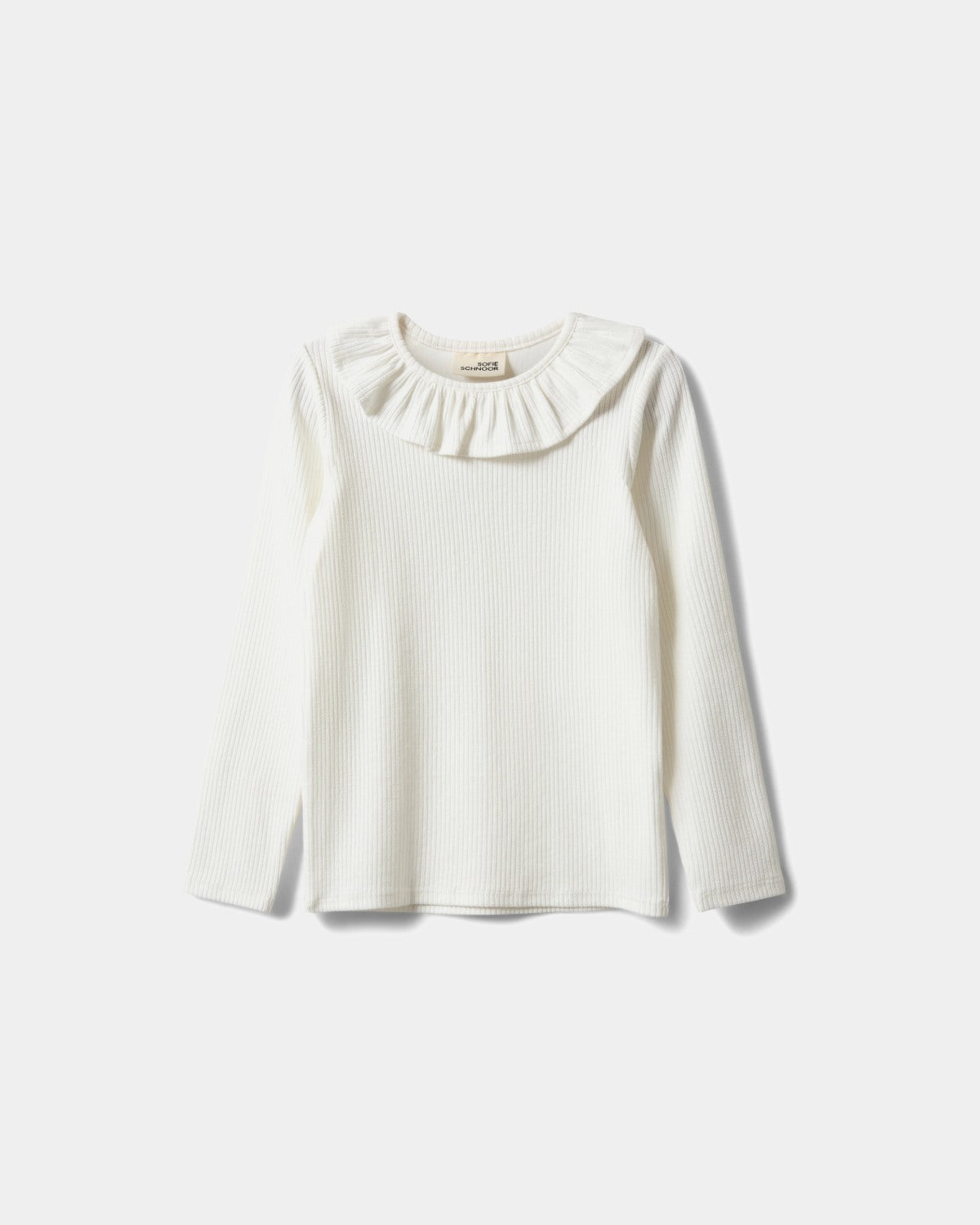 Sofie Schnoor KIDS FALINAKB LANGÆRMET T-SHIRT T-shirt lang ærmet 0124 Snow white