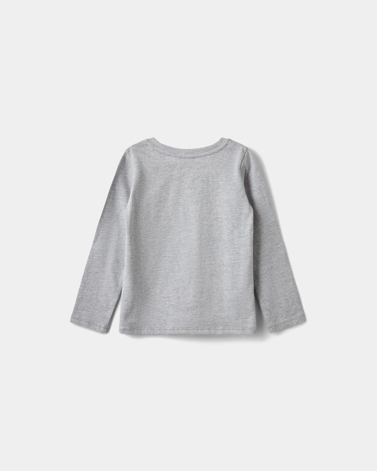 Sofie Schnoor KIDS FLEUR LANGÆRMET T-SHIRT T-shirt lang ærmet 8000 Grey Melange