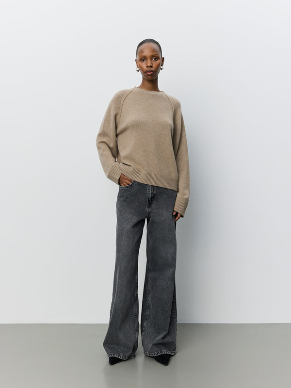 FLORESSW KASCHMIR-STRICKPULLOVER