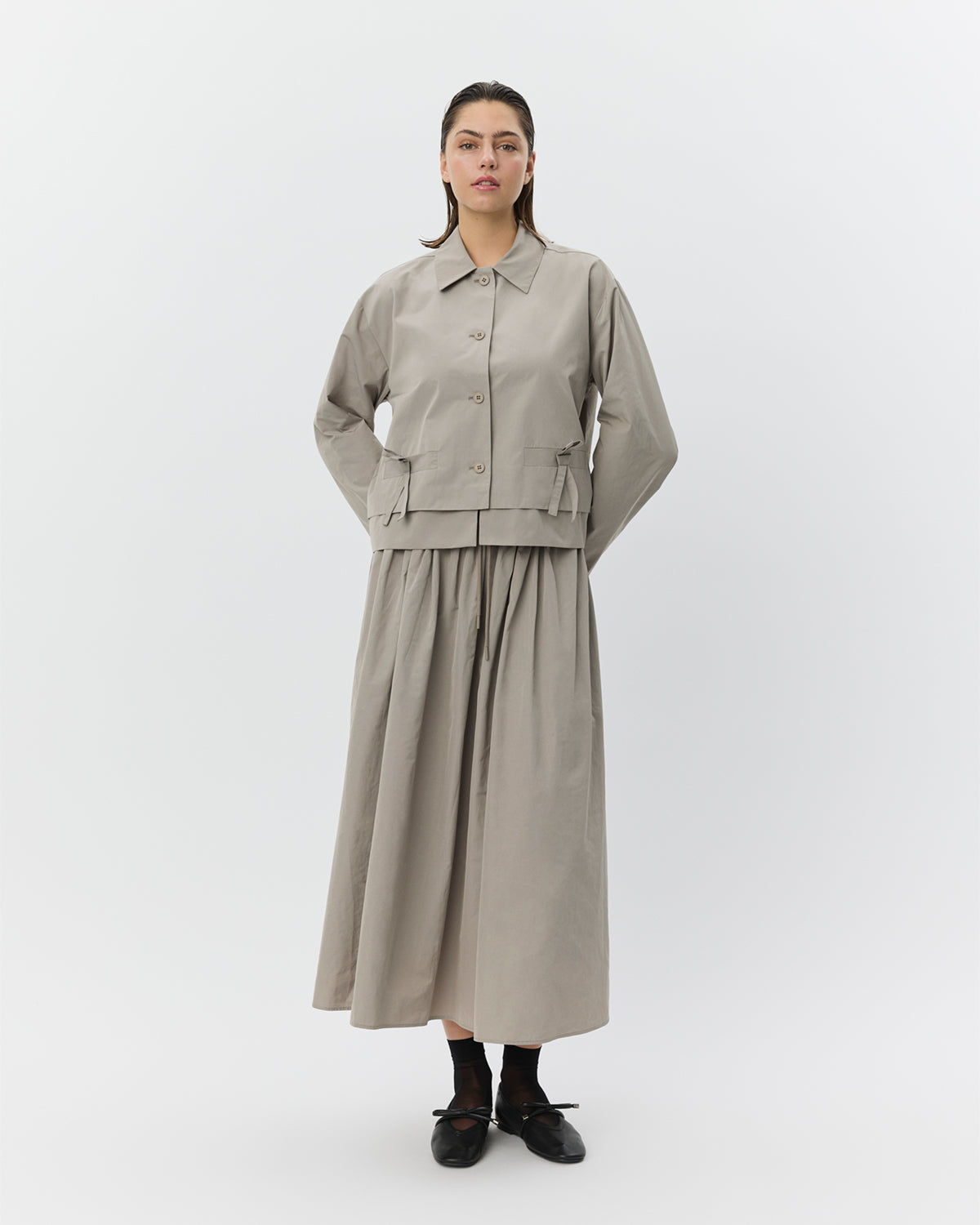 Sofie Schnoor WOMEN GEMSW KORT JAKKE Jakke 3072 Dusty green