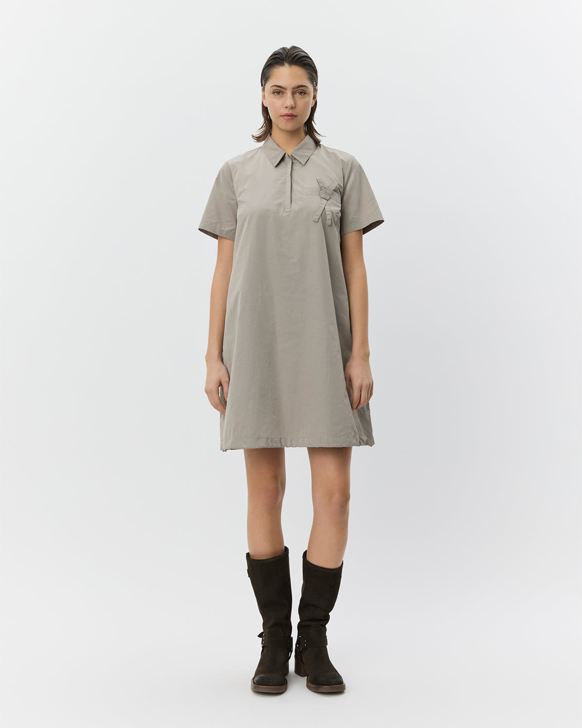 Sofie Schnoor WOMEN GEORGINASW POLO KJOLE Kjole 3072 Dusty green