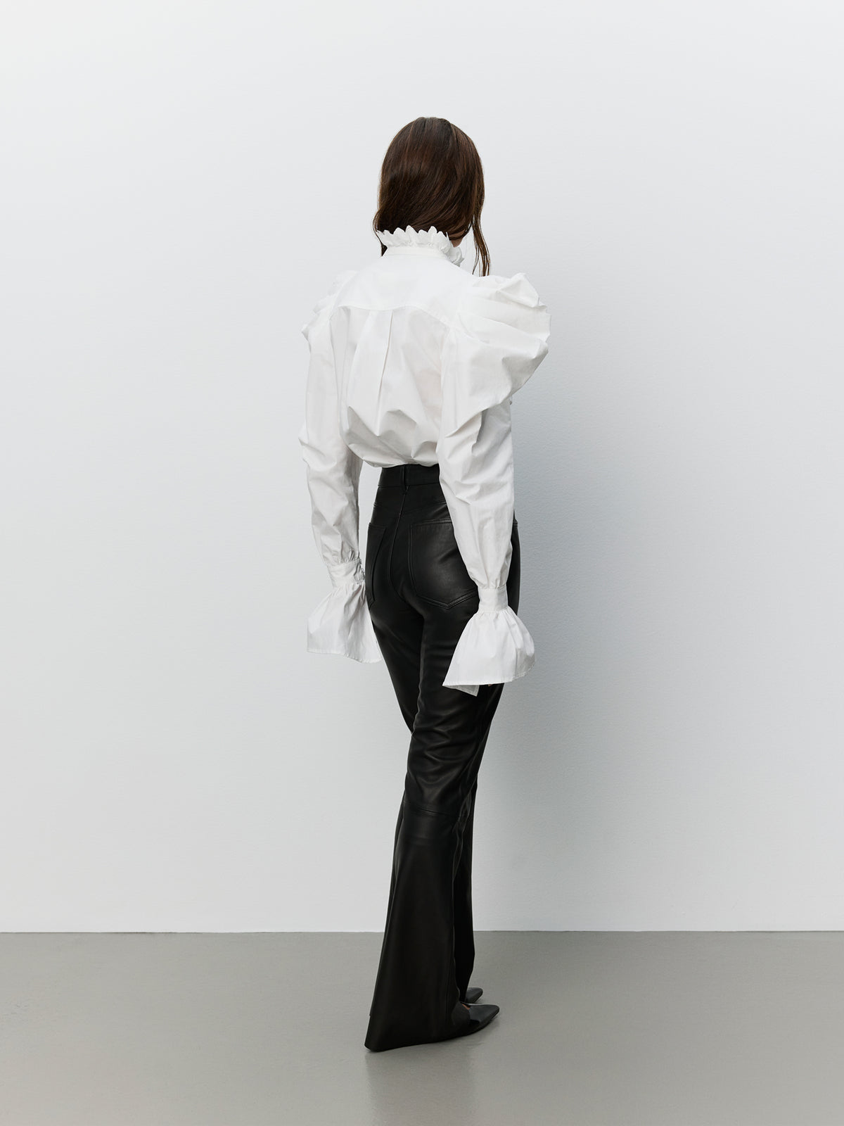 Sofie Schnoor WOMEN ICON 022 - GREDASW LÆDERBUKSER Buks 1000 Black