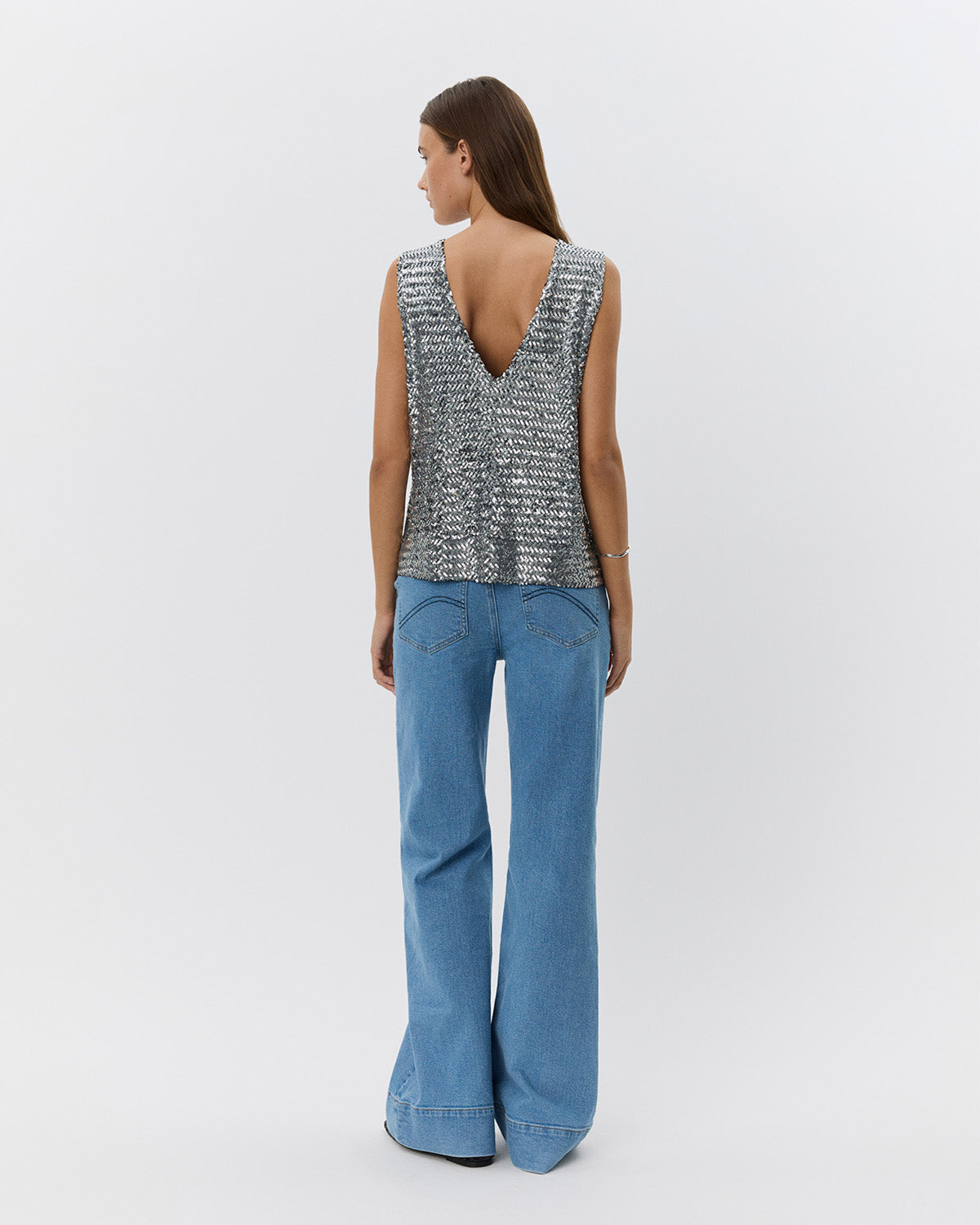 Sofie Schnoor WOMEN INAYASW TOP Top 8037 Silver