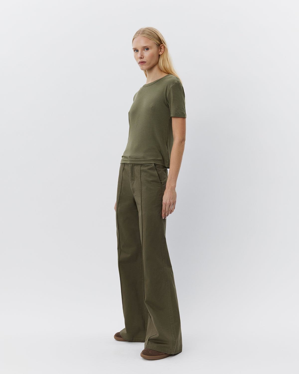 Sofie Schnoor WOMEN IZZASW BUKSER Buks 3039 Army green