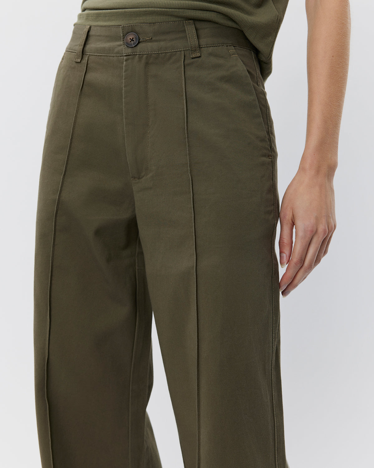 Sofie Schnoor WOMEN IZZASW BUKSER Buks 3039 Army green