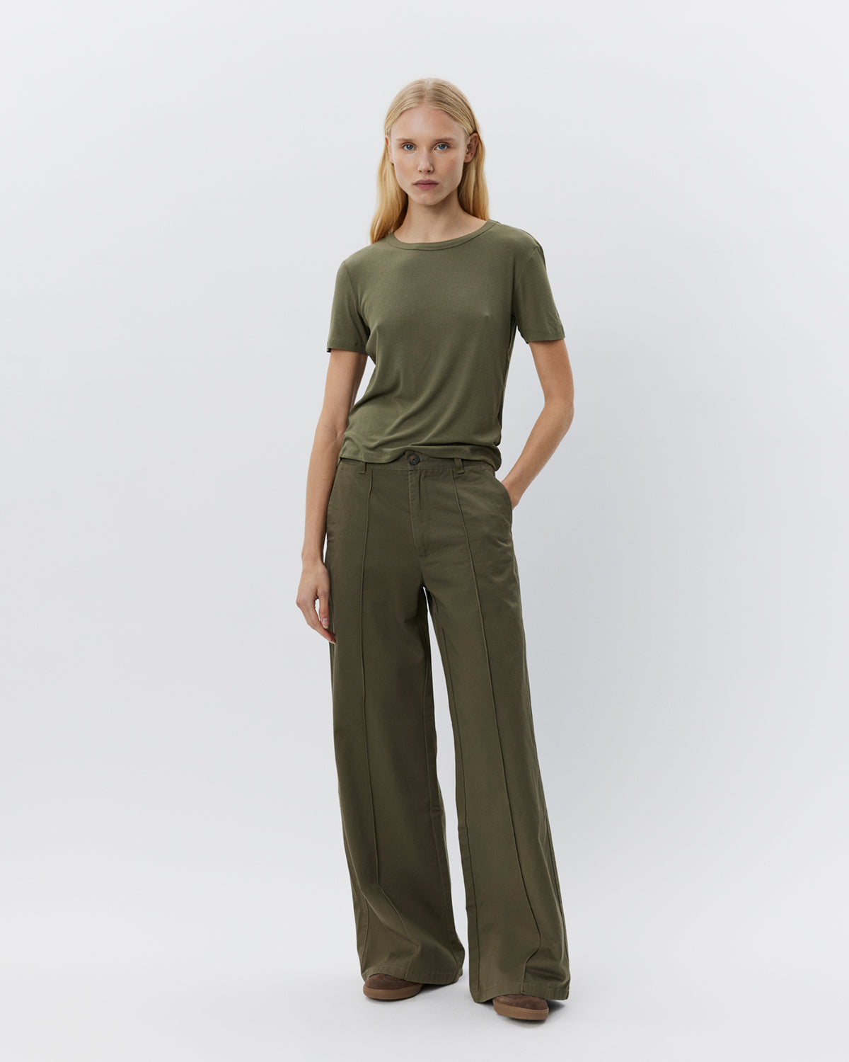 Sofie Schnoor WOMEN IZZASW BUKSER Buks 3039 Army green