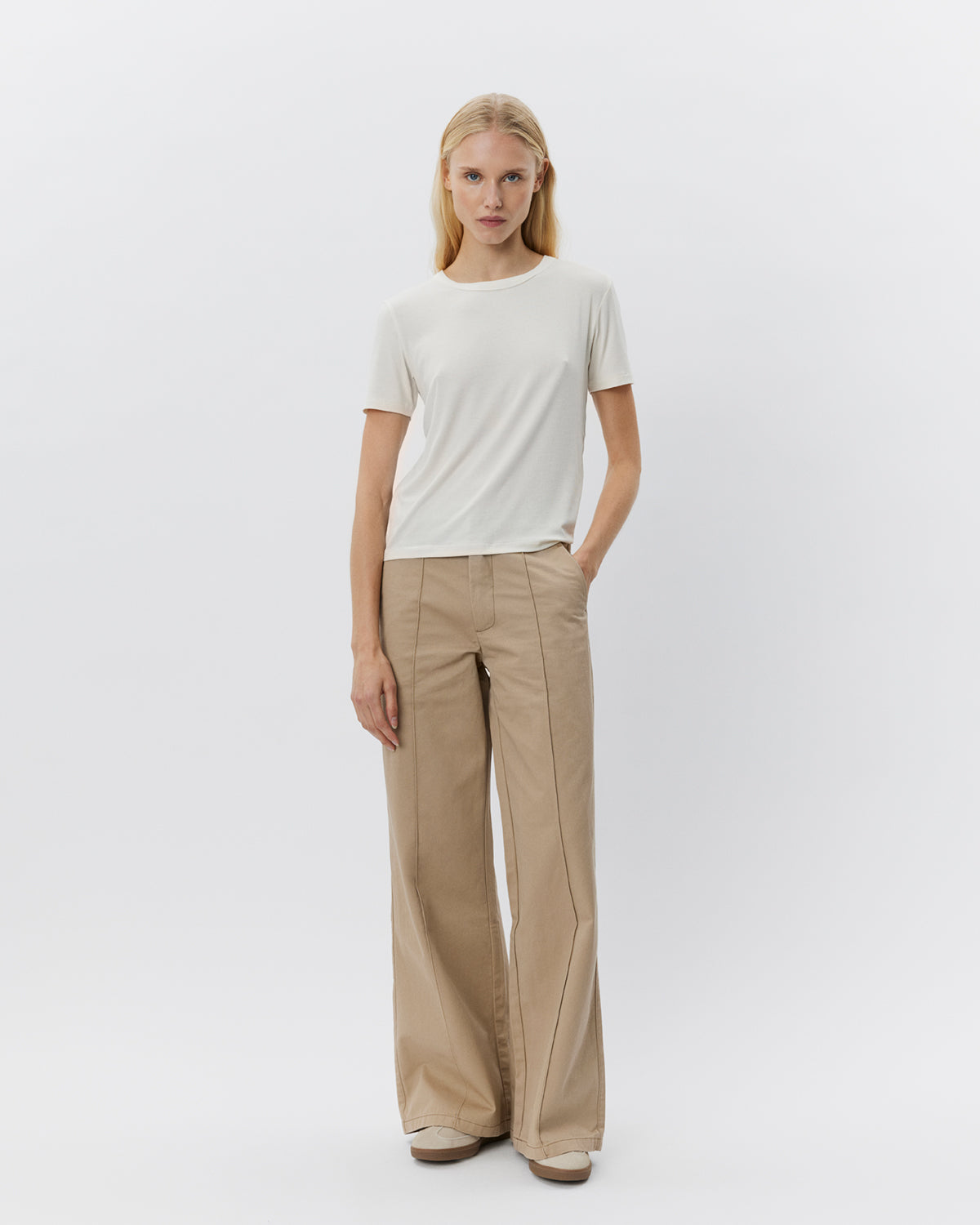 Sofie Schnoor WOMEN IZZASW BUKSER Buks 7042 Dark sand