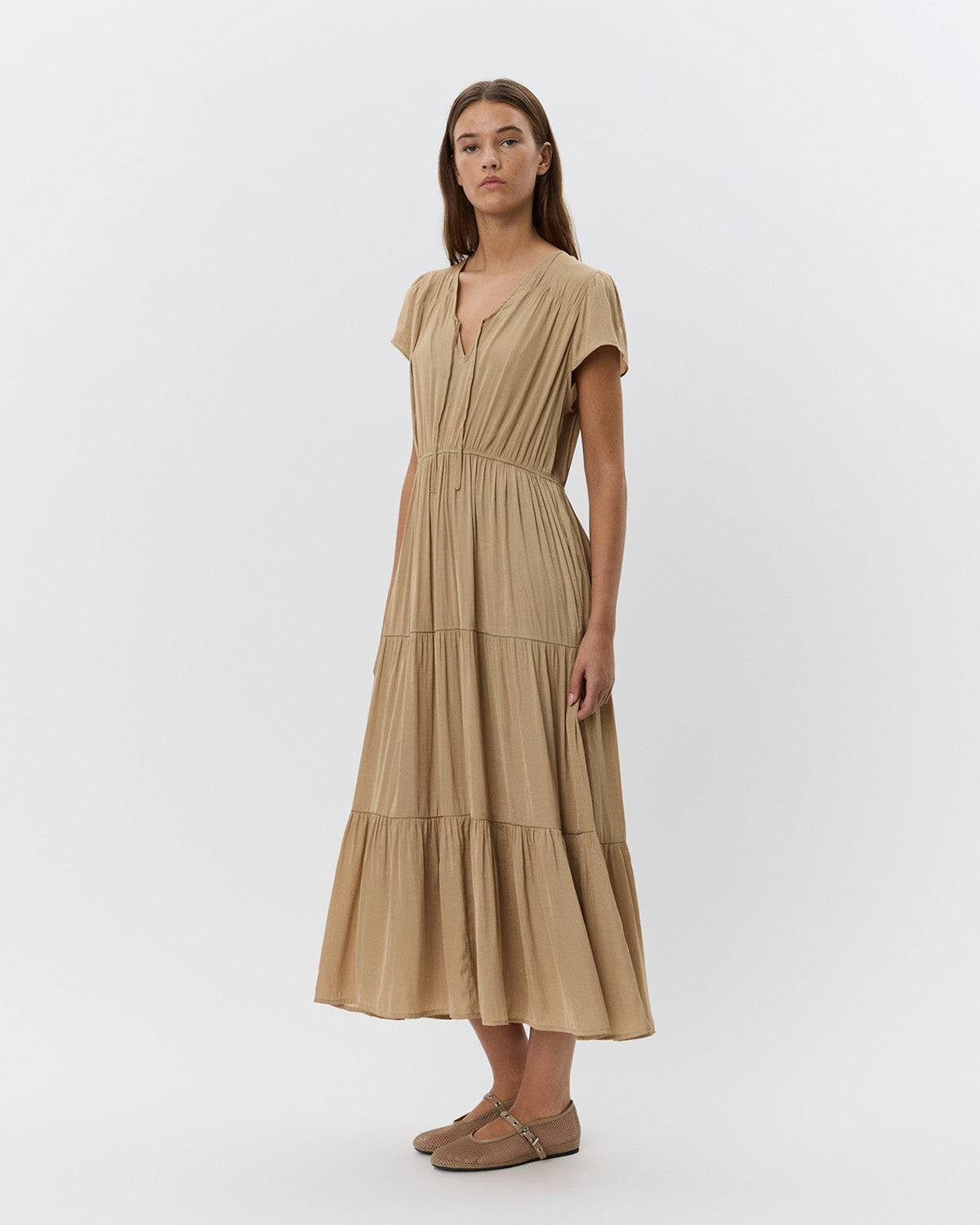 Sofie Schnoor WOMEN JANNESW KJOLE Kjole 7149 Soft Brown
