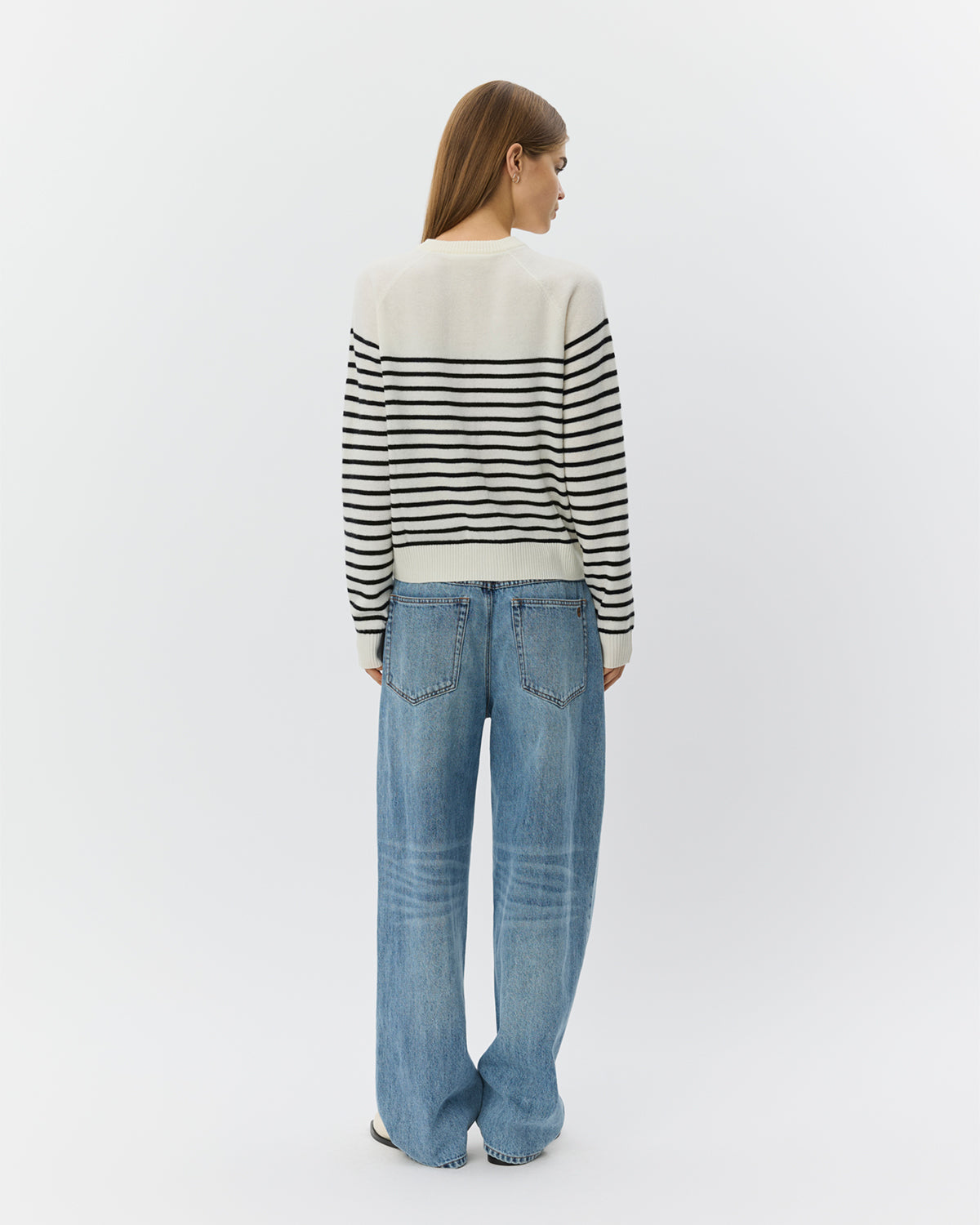 Sofie Schnoor WOMEN JOANNASW STRIK CARDIGAN Cardigan 0142 Off White