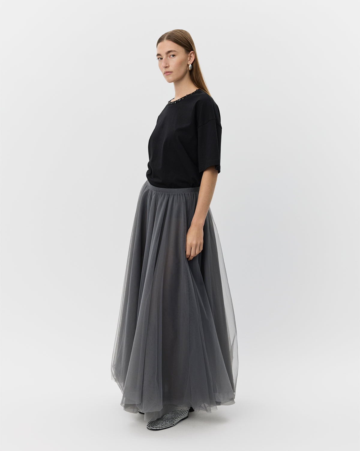 Sofie Schnoor WOMEN KAYLASW NEDERDEL Nederdel 8052 Stone Grey