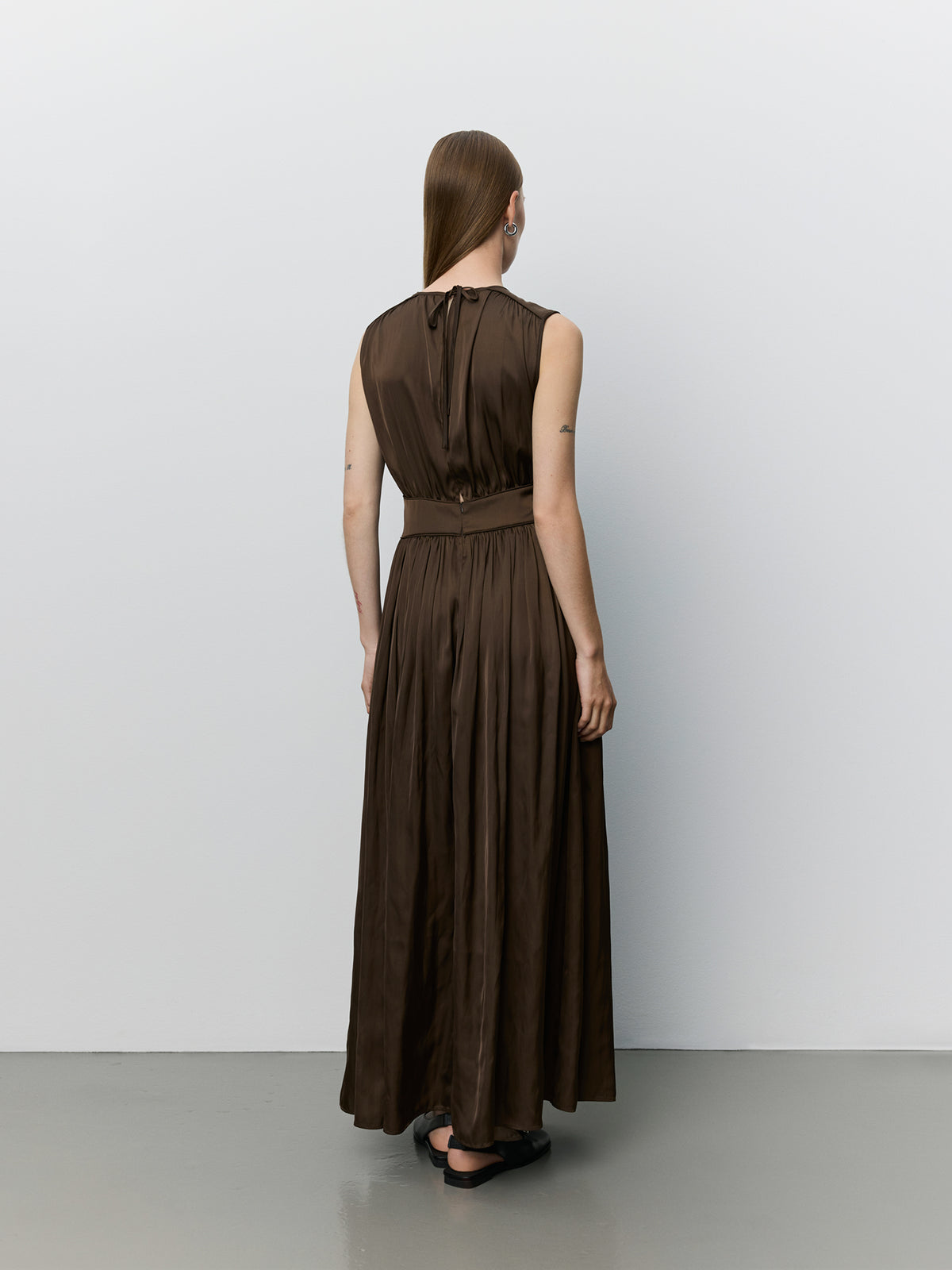 Sofie Schnoor WOMEN LINSW MAXI KJOLE Kjole 7162 Intense Brown