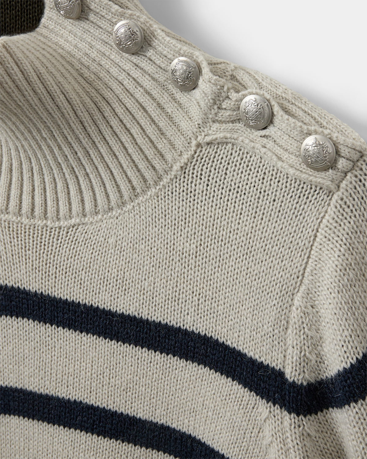 Sofie Schnoor WOMEN MARGARETSW SWEATER Sweater 8048 Grey Striped