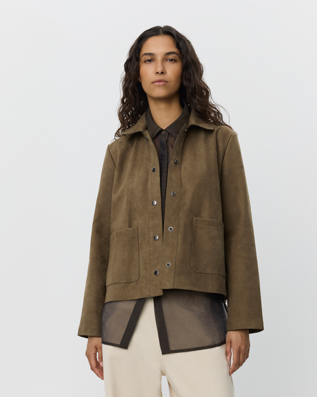 Sofie Schnoor WOMEN MARTINASW JAKKE Jakke 3039 Army green