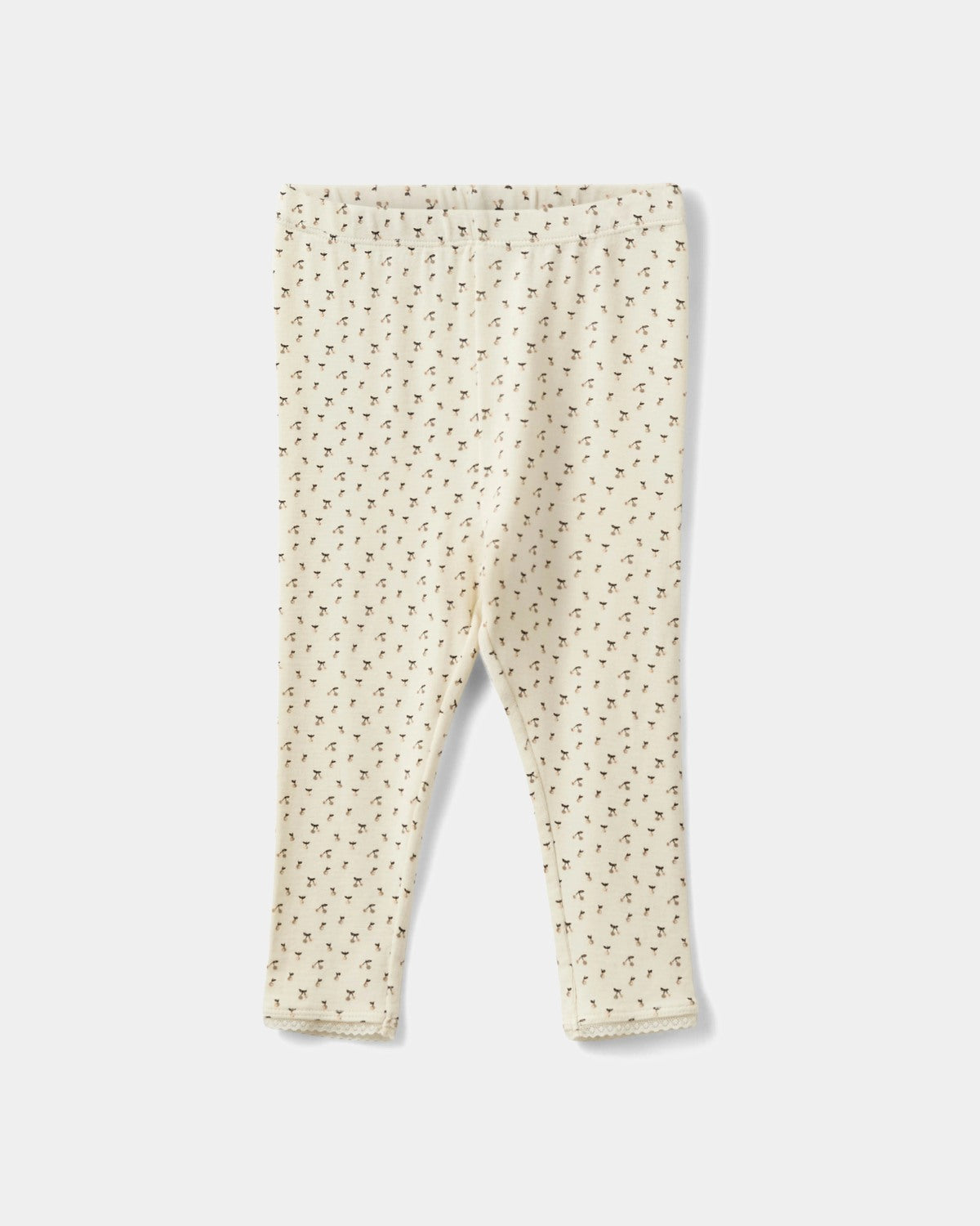 Sofie Schnoor KIDS NALINEKB LEGGINGS Leggings 9118 Off White AOP Cherry