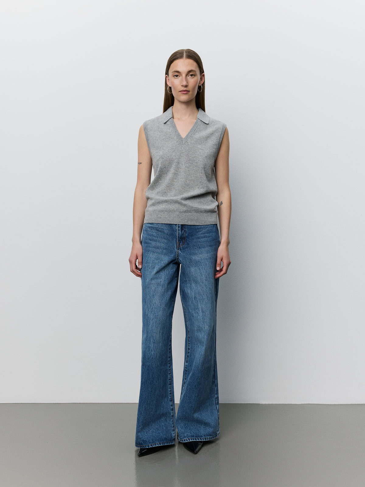 Sofie Schnoor WOMEN NAPOLISW HØJTALJEDE JEANS Jeans 5086 Light denim blue