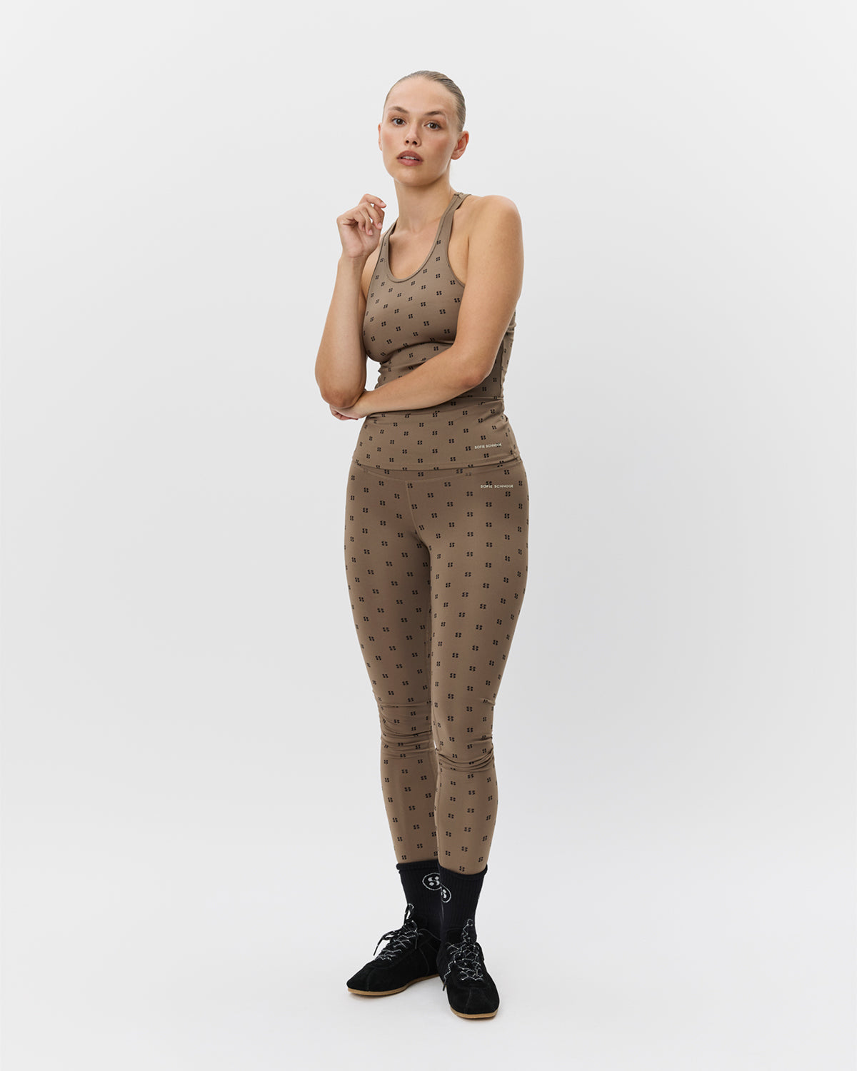 Sofie Schnoor SPORT NELLYSW TOP Top 9099 Middle Brown
