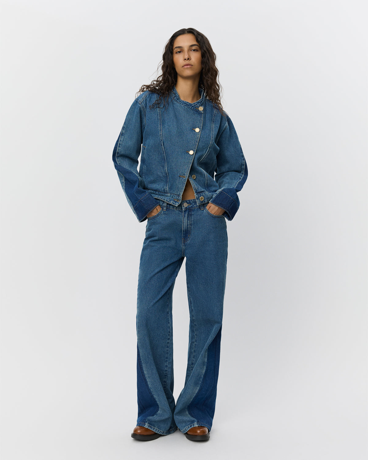 Sofie Schnoor WOMEN PAMELASW JAKKE Jakke 5055 Denim blue