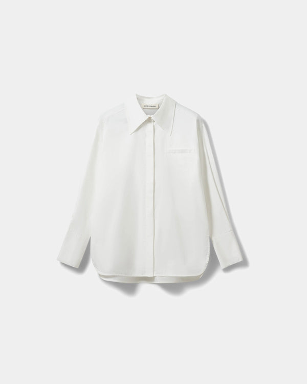 PERLASW POPLIN-HEMD