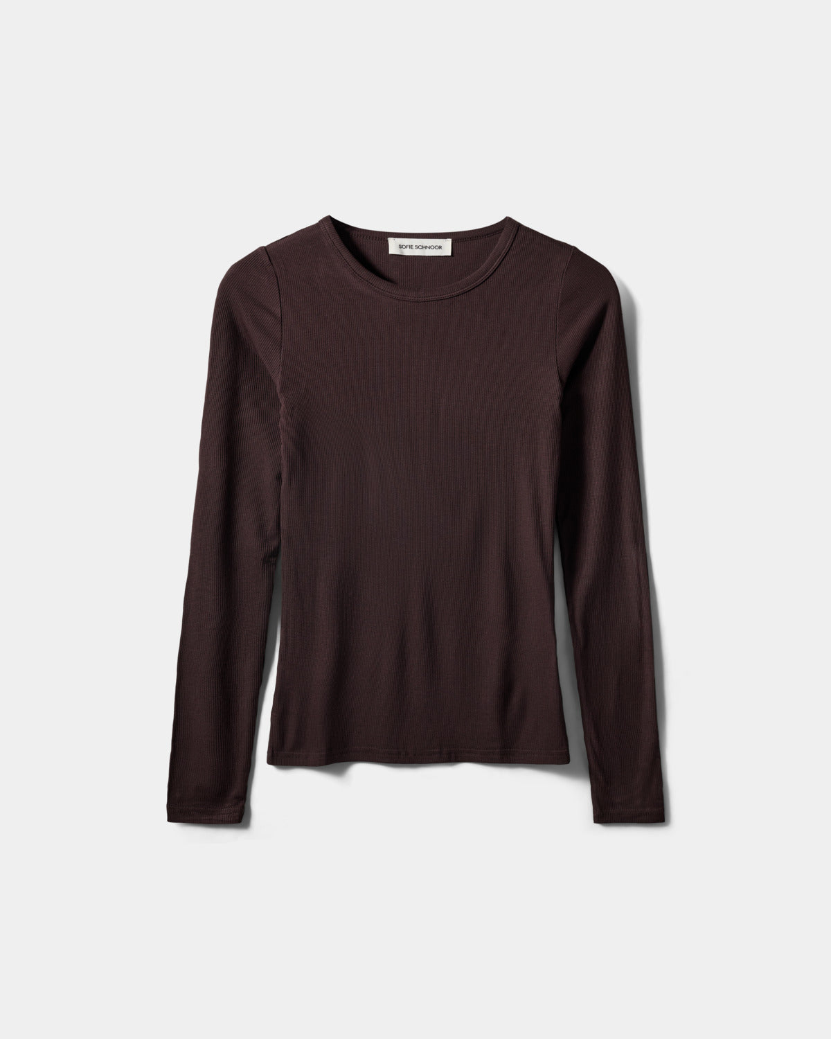 Sofie Schnoor WOMEN PETRICIASW T-SHIRT LANGÆRMET T-shirt lang ærmet 7168 Dark Plum