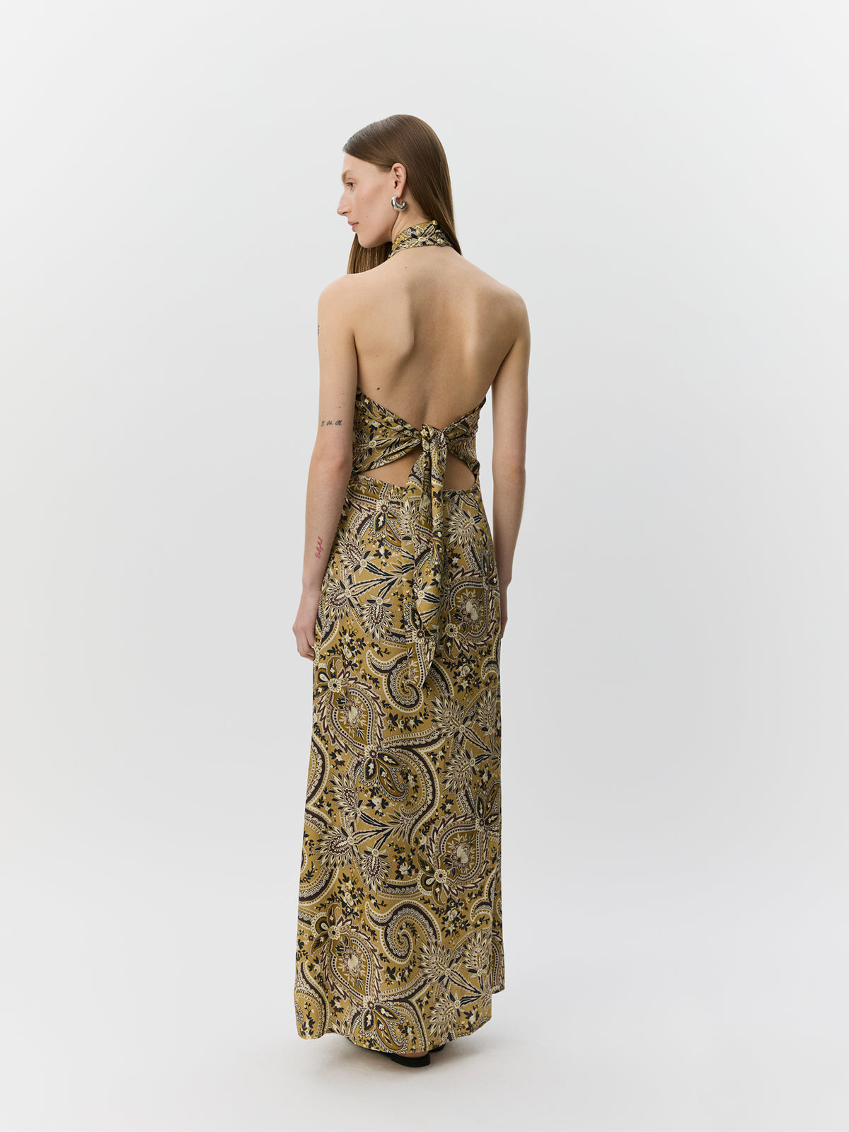 Sofie Schnoor WOMEN RAEDENSW PAISLEY PRINTET MAXI KJOLE Kjole 7163 Bronze Mix Paisley