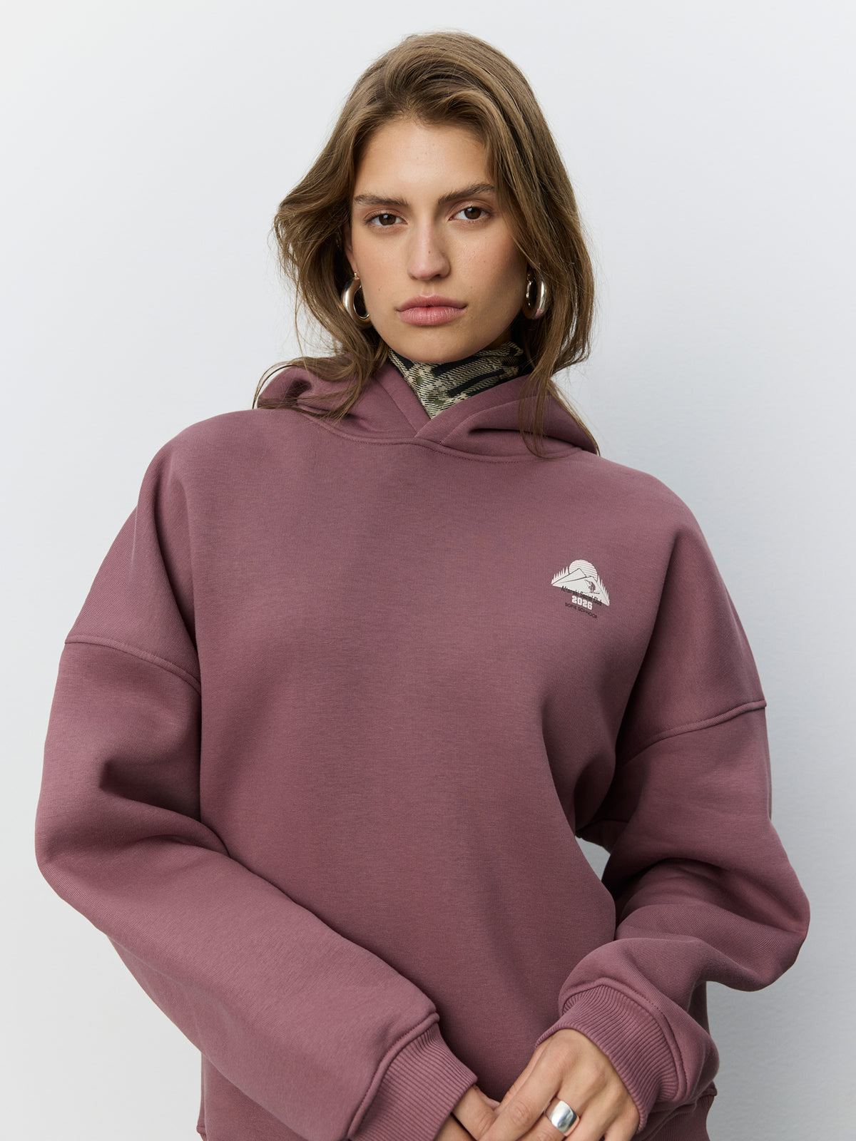 Sofie Schnoor WOMEN RANYASW HÆTTETRØJE Hættetrøje 7172 Dusty Plum