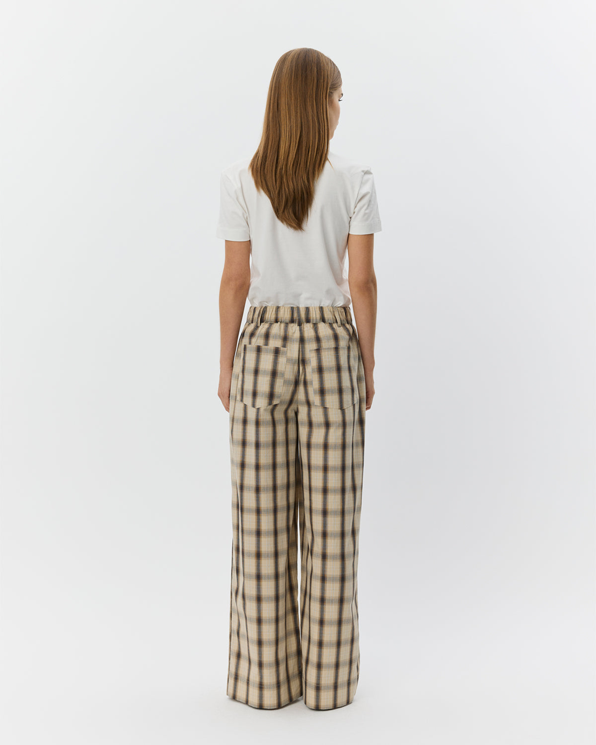 Sofie Schnoor WOMEN REINESW TERNET BUKSER Buks 8040 Grey check