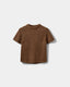 SAGASW SHORT SLEEVE KNIT SWEATER