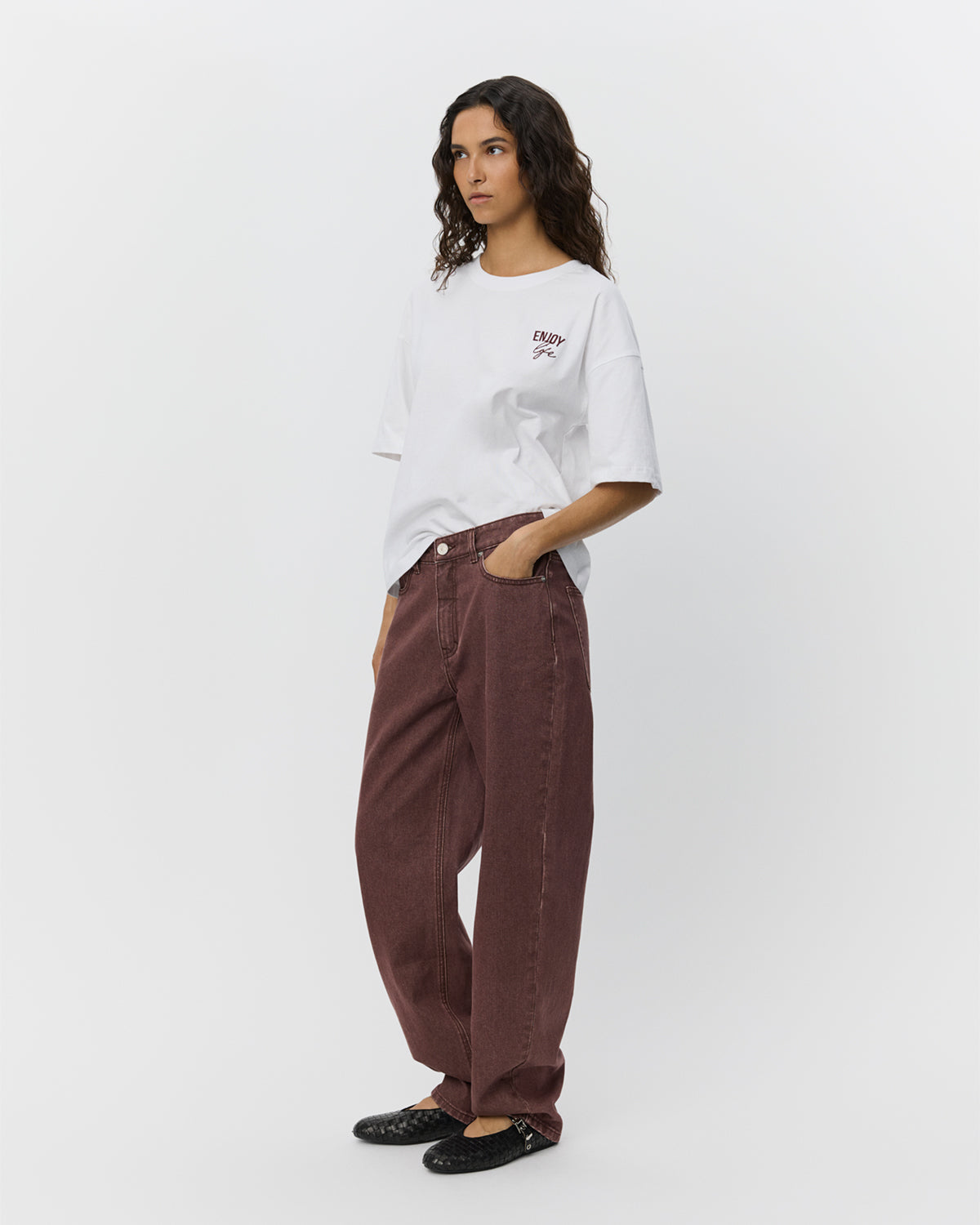 Sofie Schnoor WOMEN TOKYOSW JEANS Jeans 4067 Burgundy