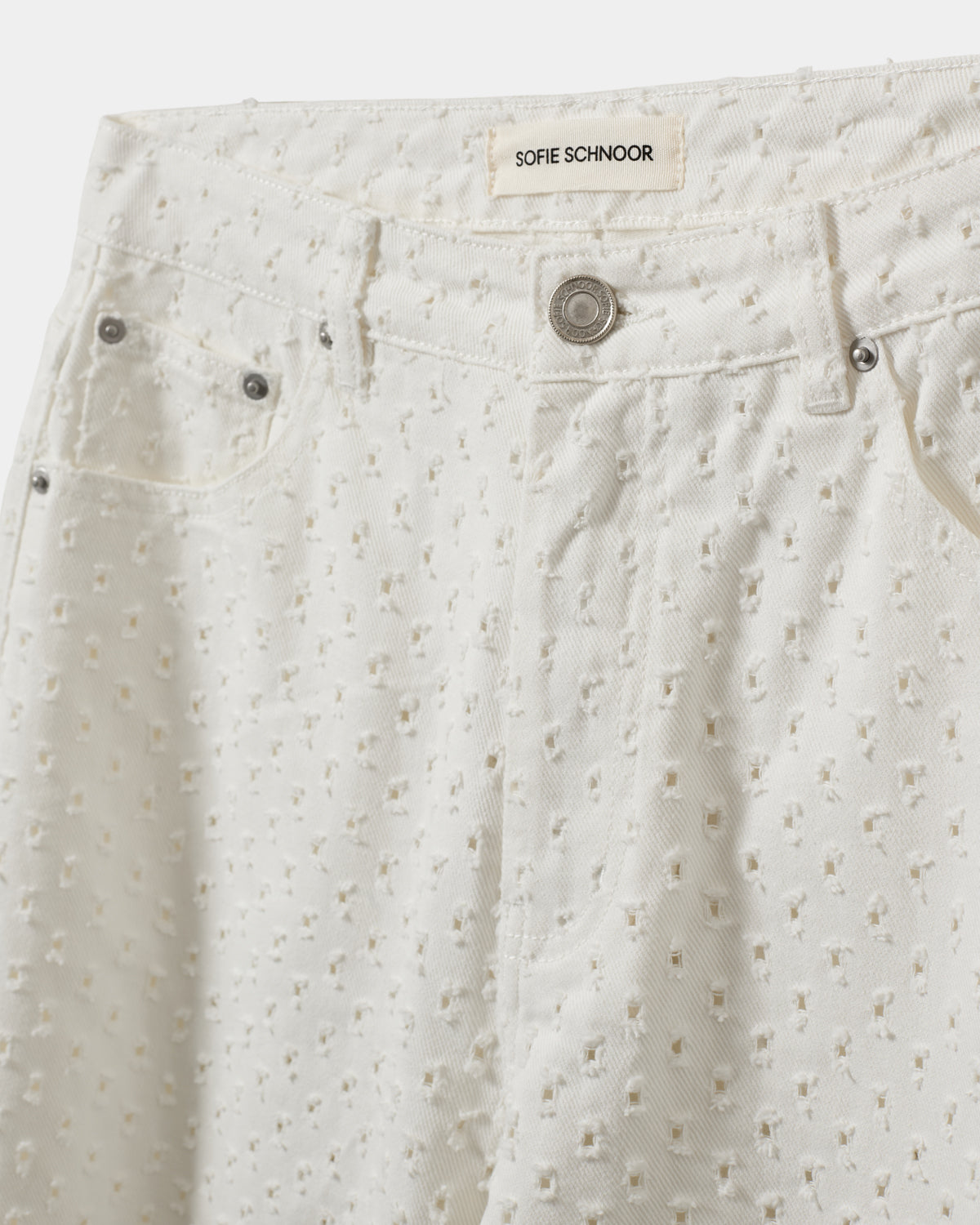 Sofie Schnoor WOMEN TOMARSW JEANS Jeans 0101 Off white