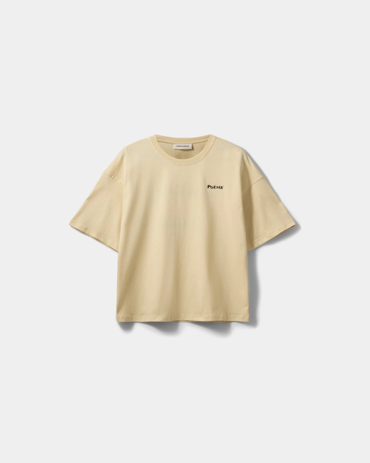 Sofie Schnoor WOMEN VERASW BOXY T-SHIRT T-shirt 0158 Creme Yellow