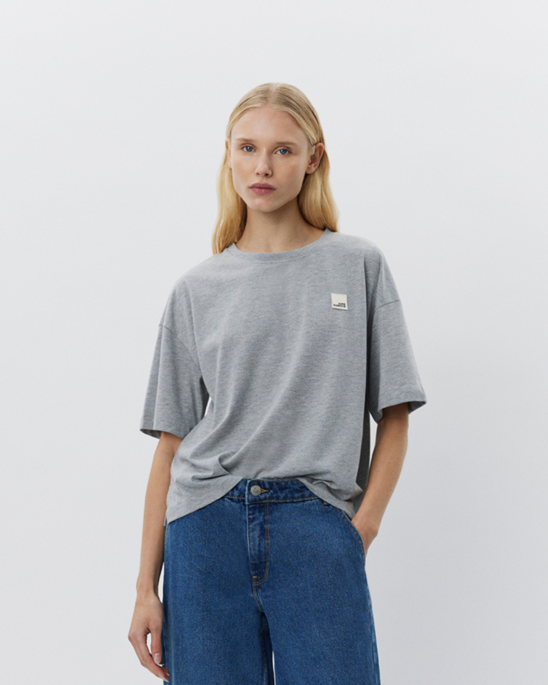 Sofie Schnoor WOMEN VERASW T-SHIRT T-shirt 8010 Grey melange