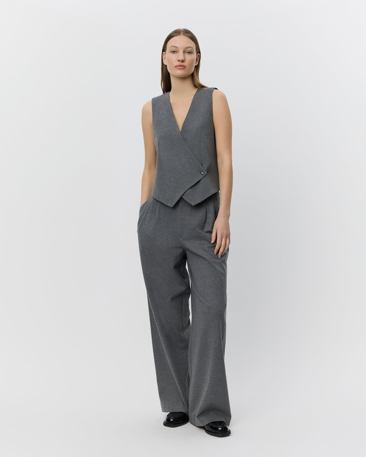 Sofie Schnoor WOMEN VIRGINIASW VEST Vest 8000 Grey mel