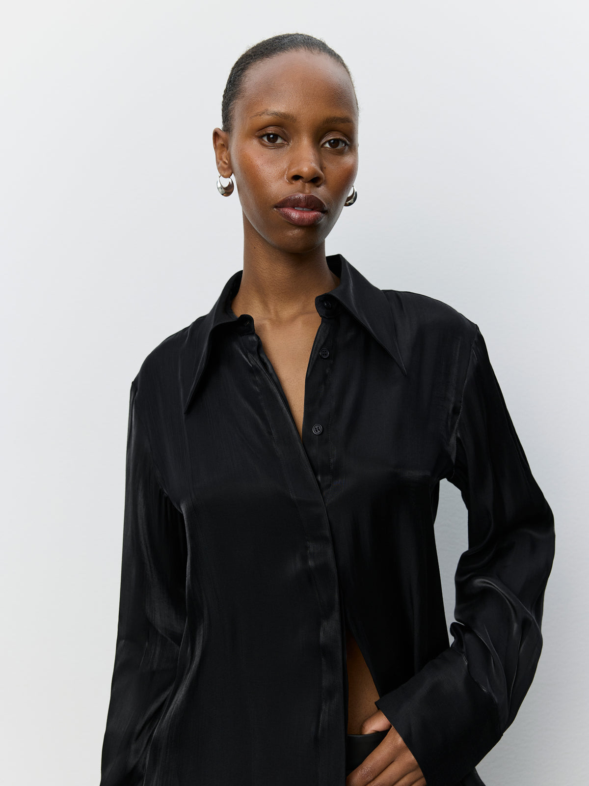 Sofie Schnoor WOMEN WALLYSW FITTED SKJORTE Skjorte 1000 Black