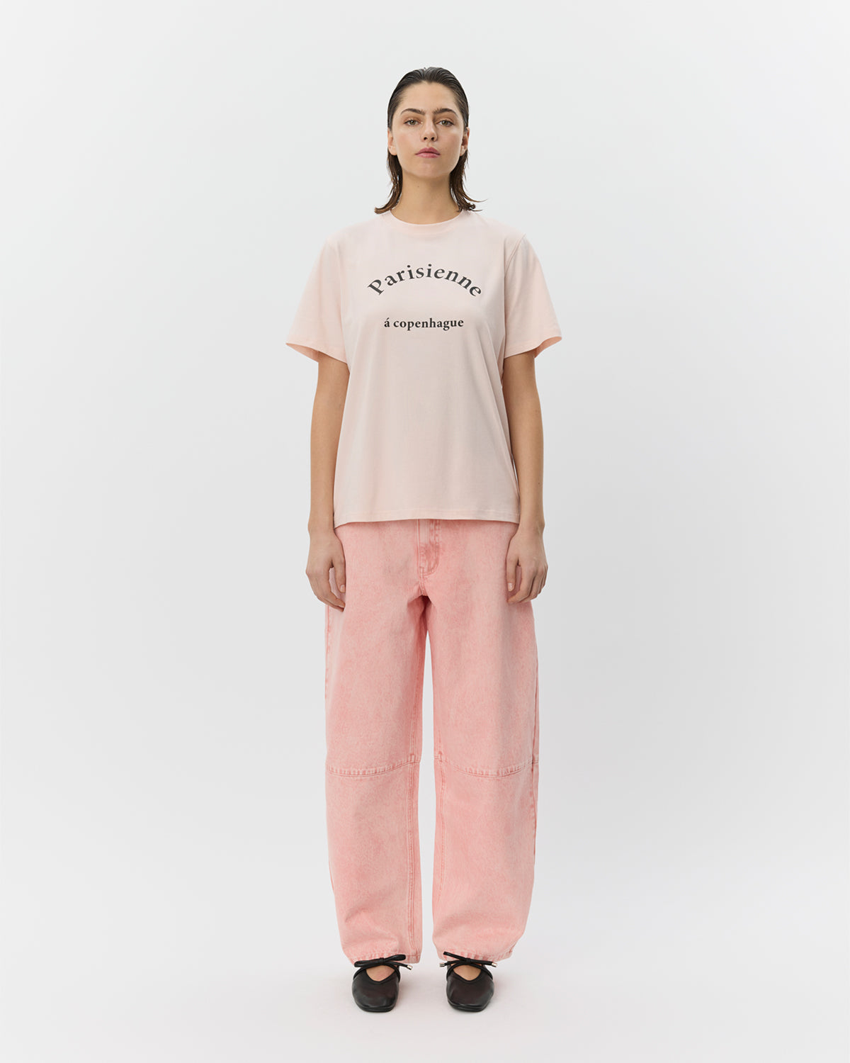 Sofie Schnoor WOMEN ZENASW PRINTET T-SHIRT T-shirt 4260 Douce Pink