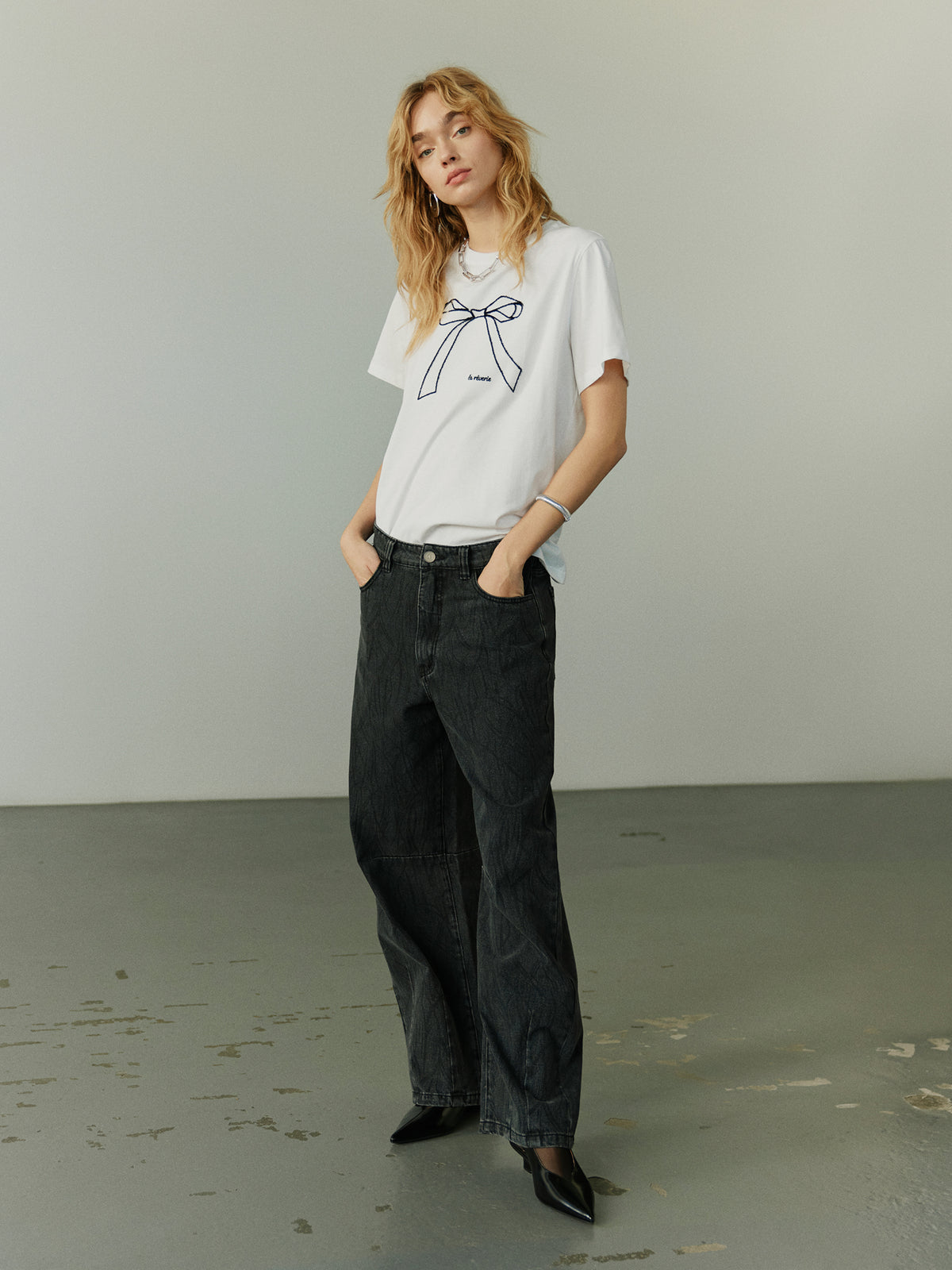Sofie Schnoor WOMEN ZENASW T-SHIRT T-shirt 0124 Snow white